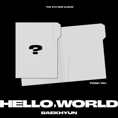 BAEKHYUN 4th Mini Album - Hello,World (Folder Ver.)