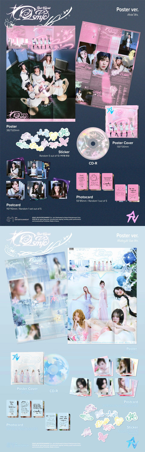 Red Velvet - Cosmic (Poster Ver.) - Pig Rabbit Shop Kpop store Spain