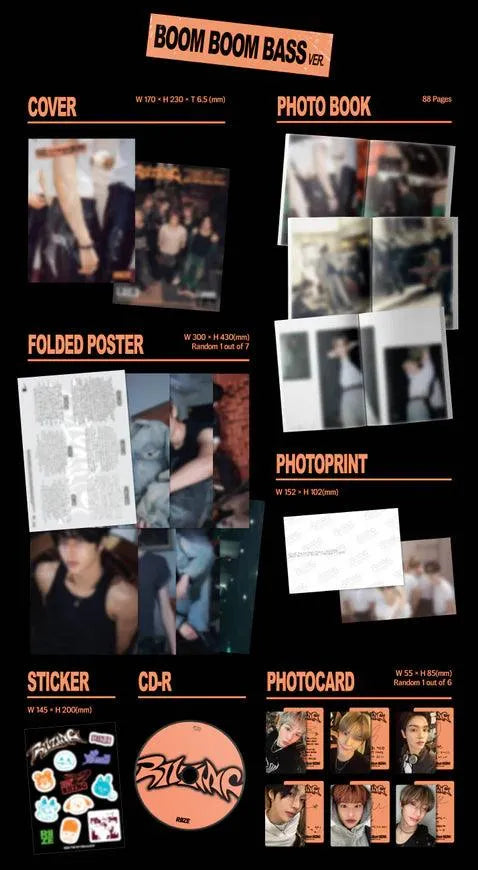 RIIZE 1st Mini Album - RIIZING (Photo Book Ver.) - Pig Rabbit Shop Kpop store Spain