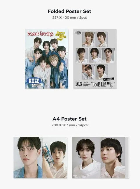 RIIZE 2024 SEASON'S GREETINGS - Pig Rabbit Shop Kpop store Spain