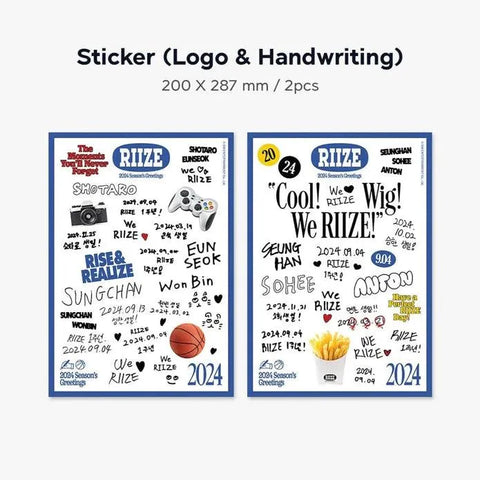 RIIZE 2024 SEASON'S GREETINGS - Pig Rabbit Shop Kpop store Spain