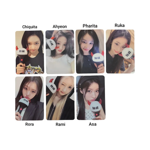 OFFICIAL PHOTOCARD - BABY MONSTER LIGHTSTICK