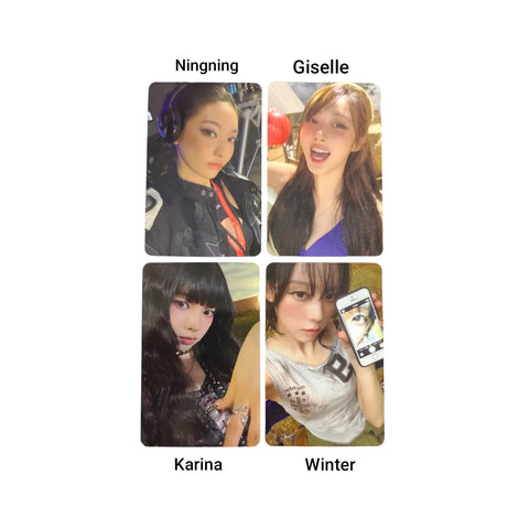 [OFFICIAL PHOTOCARD] AESPA - The 6th Mini Album Rich Man