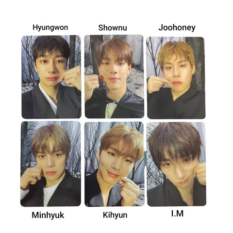 [OFFICIAL PHOTOCARD] MONSTA X - Mini Album The X