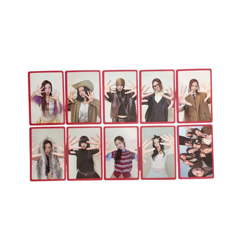 OFFICIAL PHOTOCARD - TWICE Ten: Special Album The Story Goes On (Red Ver)