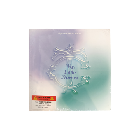 artículo K-pop – cignature 3rd EP Album - My Little Aurora | Pig Rabbit Shop