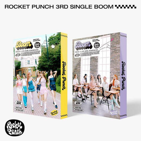 Rocket Punch 3rd Single Album - BOOM - Pig Rabbit Shop Kpop store Spain