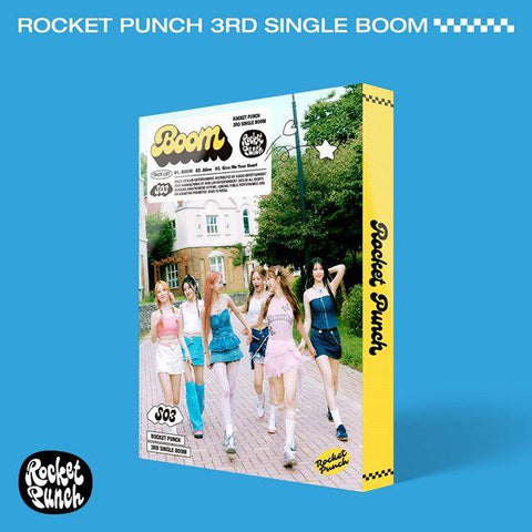 Rocket Punch 3rd Single Album - BOOM - Pig Rabbit Shop Kpop store Spain