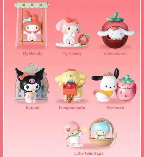 BLIND BOX SANRIO CHARACTERS STRAWBERRY FARM