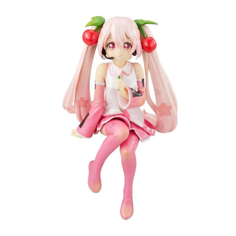Sakura Miku 2022 Pearl Color Fig 13 Cm Hatsune Miku Noodle Stopper - Pig Rabbit Shop Kpop store Spain