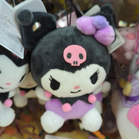 SANRIO - Kuromi Keyring Plush costume Eggplant - Pig Rabbit Shop Kpop store Spain