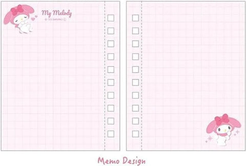 Sanrio Photo Pocket Ring Memo Heart Ribbon - My Melody - Pig Rabbit Shop Kpop store Spain