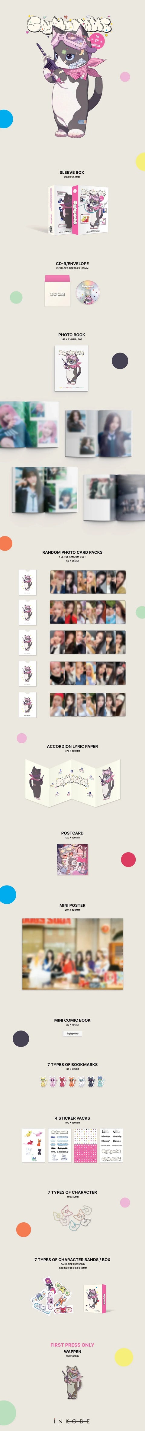 SAY MY NAME 1st EP Album - SAY MY NAME - Pig Rabbit Shop Kpop store Spain