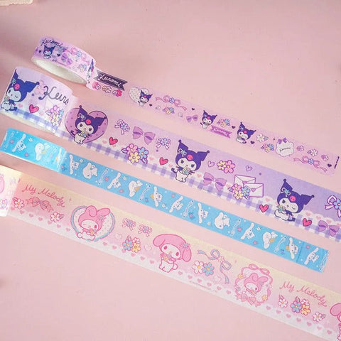 Set Stickers & Washitape Sanrio - Pig Rabbit Shop Kpop store Spain