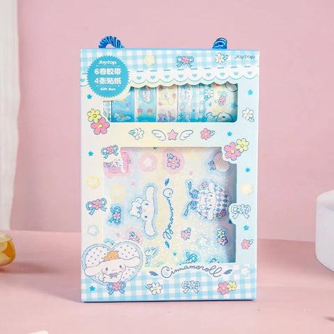 Set Washi + Sticker Sanrio - Pig Rabbit Shop Kpop store Spain