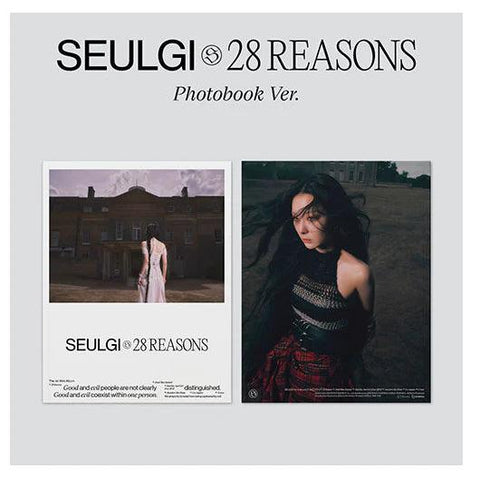 SEULGI Mini Album Vol. 1 - 28 Reasons (PhotoBook Ver.) - Pig Rabbit Shop Kpop store Spain