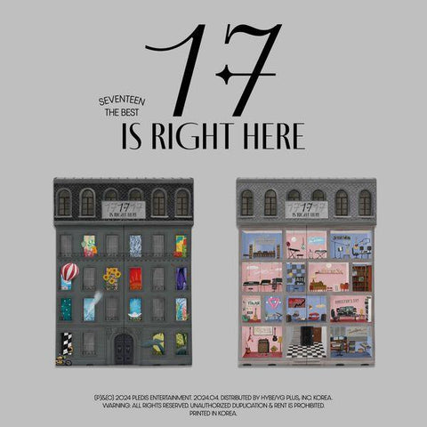 SEVENTEEN BEST ALBUM - 17 IS RIGHT HERE - Pig Rabbit Shop Kpop store Spain