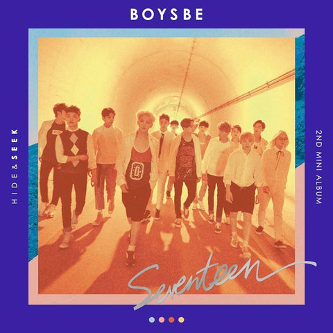 Seventeen Mini Album Vol.2 - BOYS BE - Pig Rabbit Shop Kpop store Spain