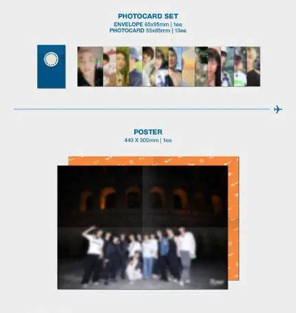 SEVENTEEN - NANA TOUR with SEVENTEEN 2024 MOMENT PACKAGE - Pig Rabbit Shop Kpop store Spain