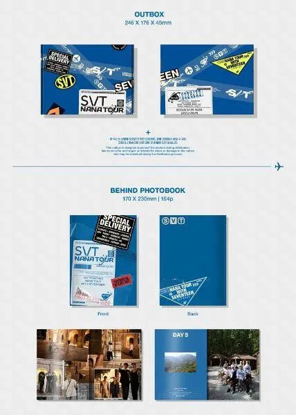 SEVENTEEN - NANA TOUR with SEVENTEEN 2024 MOMENT PACKAGE - Pig Rabbit Shop Kpop store Spain
