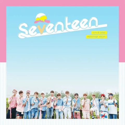 Seventeen Repackage Album - LOVE & LETTER - Pig Rabbit Shop Kpop store Spain