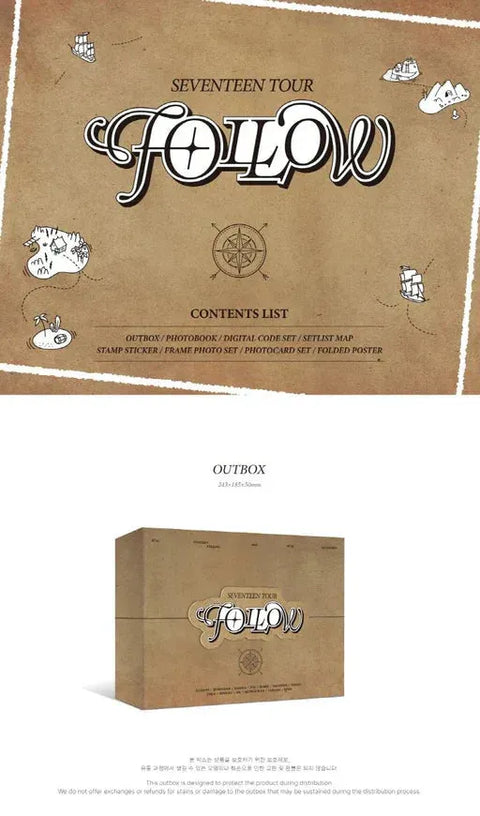 SEVENTEEN TOUR [FOLLOW] TO SEOUL - Pig Rabbit Shop Kpop store Spain