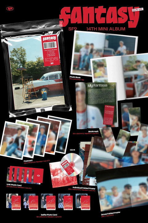 SF9 The 14th Mini Album - FANTASY - Pig Rabbit Shop Kpop store Spain