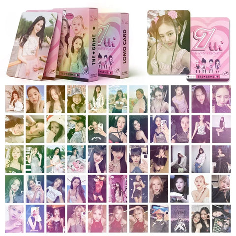 LOMOCARDS  BLACKPINK THE GAME 7TH ANNIVERSARY (HOLOGRAFICA)