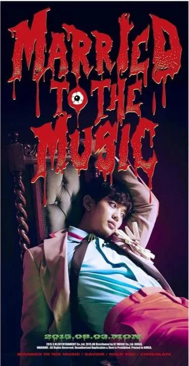 SHINEE - MARRIED TO THE MUSIC POSTER - Pig Rabbit Shop Kpop store Spain