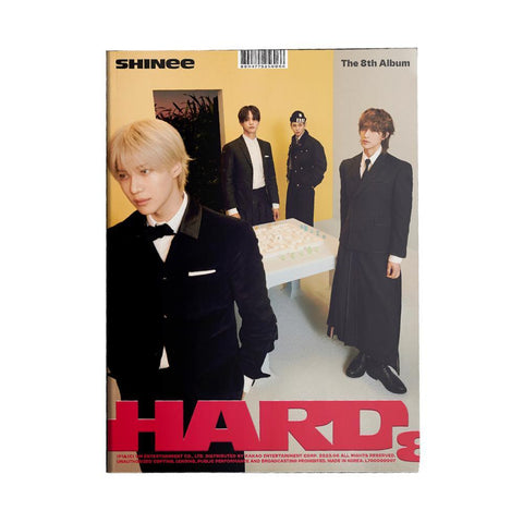 SHINee The 8th Album - HARD (Photo Book Ver.) - Pig Rabbit Shop Kpop store Spain