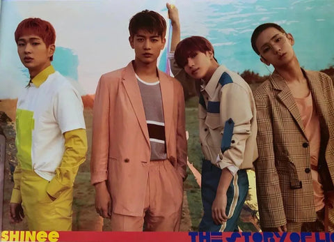 SHINEE - THE STORY OF LIGHT POSTER - Pig Rabbit Shop Kpop store Spain