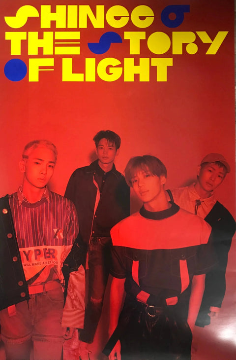 SHINEE - THE STORY OF LIGHT POSTER - Pig Rabbit Shop Kpop store Spain
