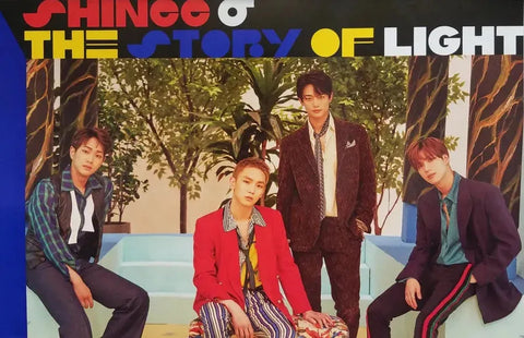 SHINEE - THE STORY OF LIGHT POSTER - Pig Rabbit Shop Kpop store Spain