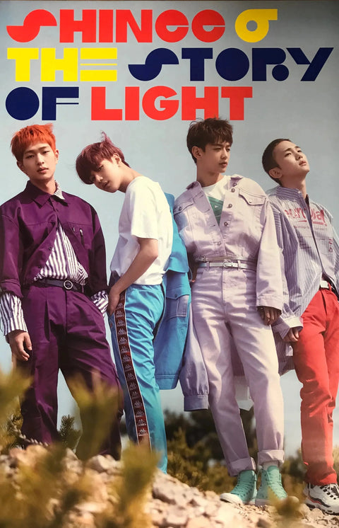 SHINEE - THE STORY OF LIGHT POSTER - Pig Rabbit Shop Kpop store Spain