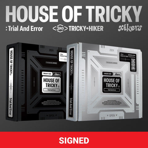 [Signed/FIRMADO]XIKERS- HOUSE OF TRICKY : Trial And Error - Pig Rabbit Shop Kpop store Spain