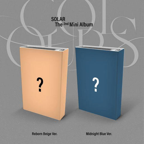 Solar 2nd Mini Album - COLOURS (Nemo Ver.) - Pig Rabbit Shop Kpop store Spain