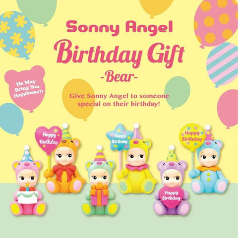 Sonny Angel Birthday Gift Bear - Pig Rabbit Shop Kpop store Spain