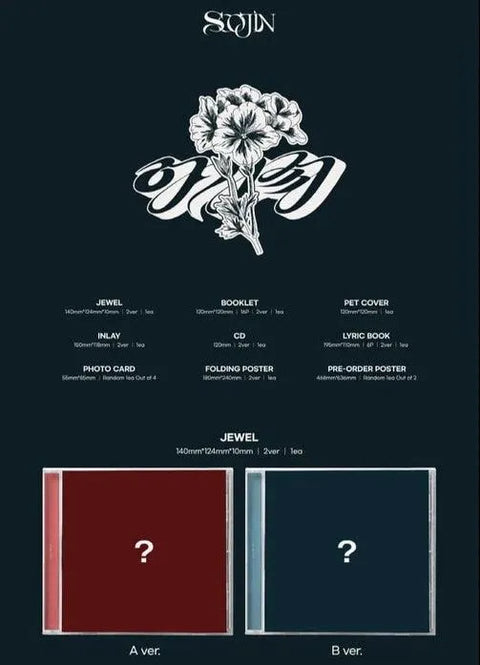 SOOJIN 1st EP - AGASSY (B ver) - Pig Rabbit Shop Kpop store Spain