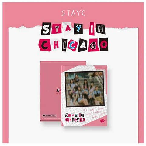 STAYC 1ST PHOTOBOOK - STAY IN CHICAGO - Pig Rabbit Shop Kpop store Spain