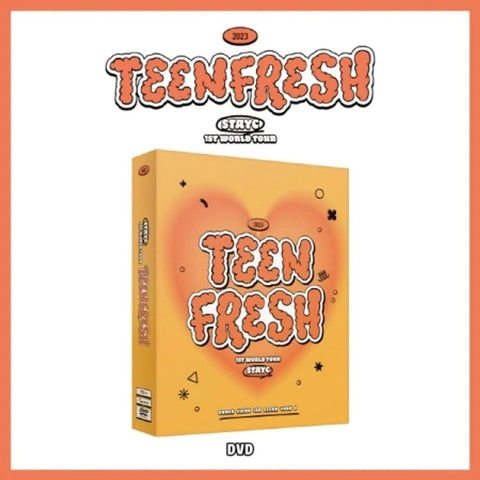 STAYC 1ST WORLD TOUR - TEENFRESH DVD - Pig Rabbit Shop Kpop store Spain