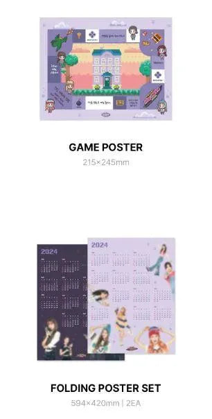 STAYC Season's Greetings 2024 Play STAYC Arcade - Pig Rabbit Shop Kpop store Spain