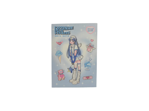 Sticker Book Papermore Deco Sticker Blue (20 Sheets) - Pig Rabbit Shop Kpop store Spain