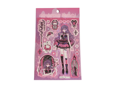 Sticker Dangerous Beauty - Pig Rabbit Shop Kpop store Spain