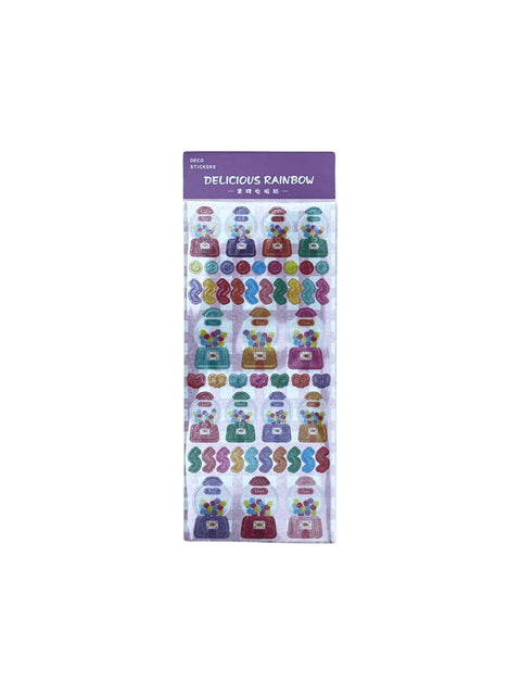 Sticker Delicious rainbow morado - Pig Rabbit Shop Kpop store Spain