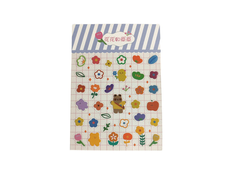 Sticker Flowers - Pig Rabbit Shop Kpop store Spain