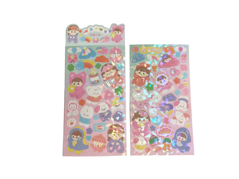 Sticker Happy Dreams (2 pieces) - Pig Rabbit Shop Kpop store Spain