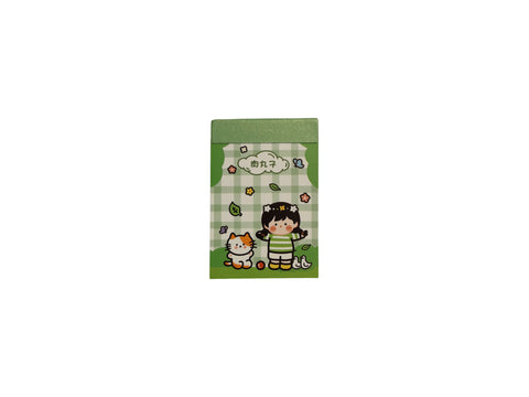 Sticker Mini libro (Green 40 pieces) - Pig Rabbit Shop Kpop store Spain