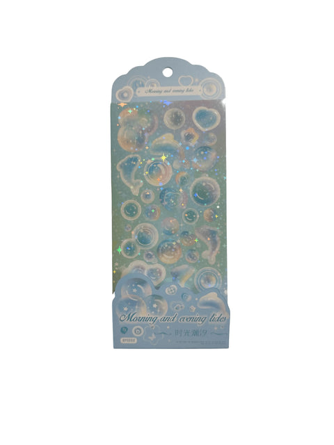 Sticker Morning And Evening Tides (2 pieces) - Pig Rabbit Shop Kpop store Spain