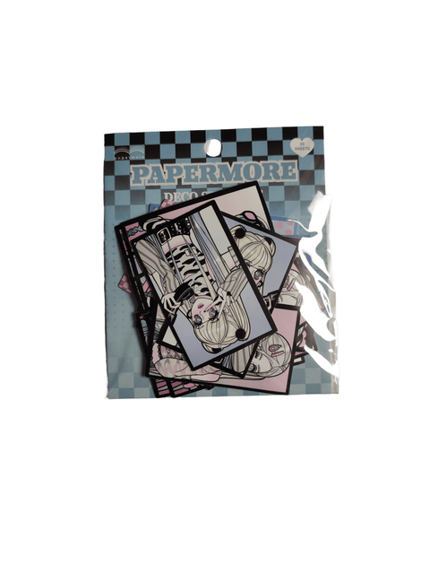 Sticker Papermore Blue Light (20 pieces) - Pig Rabbit Shop Kpop store Spain