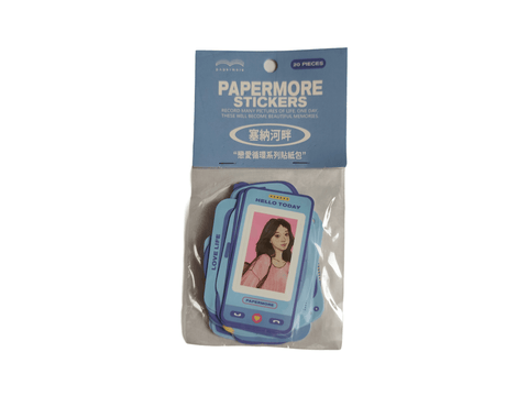 Sticker Papermore phone (20 pieces) - Pig Rabbit Shop Kpop store Spain